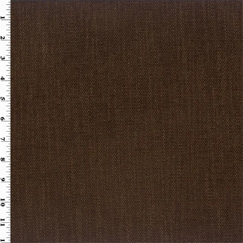 1 1/2 YD PC -- Brown Chenille Home Decorating Fabric