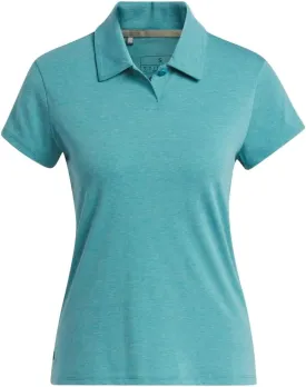 adidas Women's Go-to Heathered Golf Polo Shirt