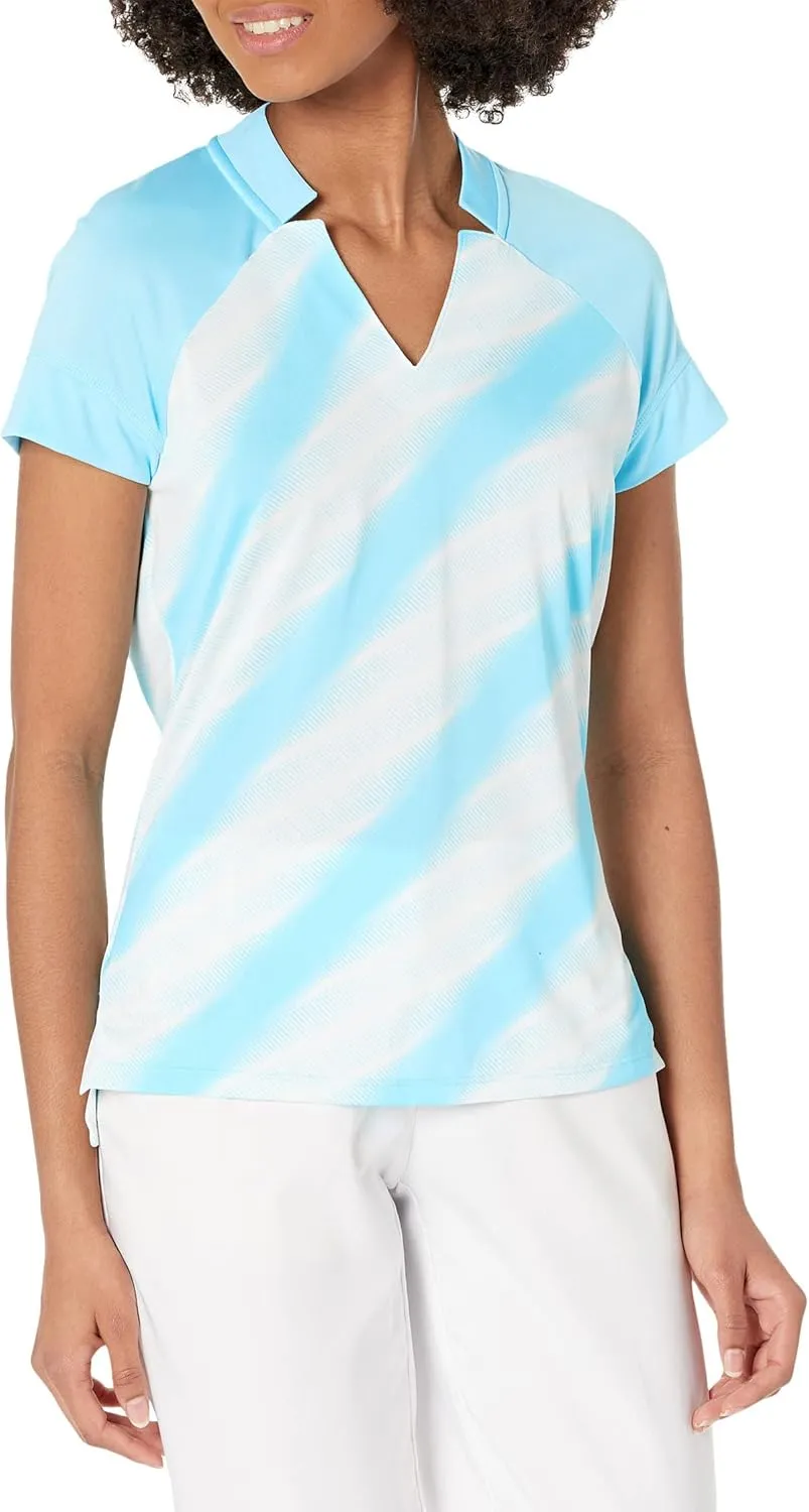 adidas Women's Heat.rdy Short Sleeve Golf Polo Shirt