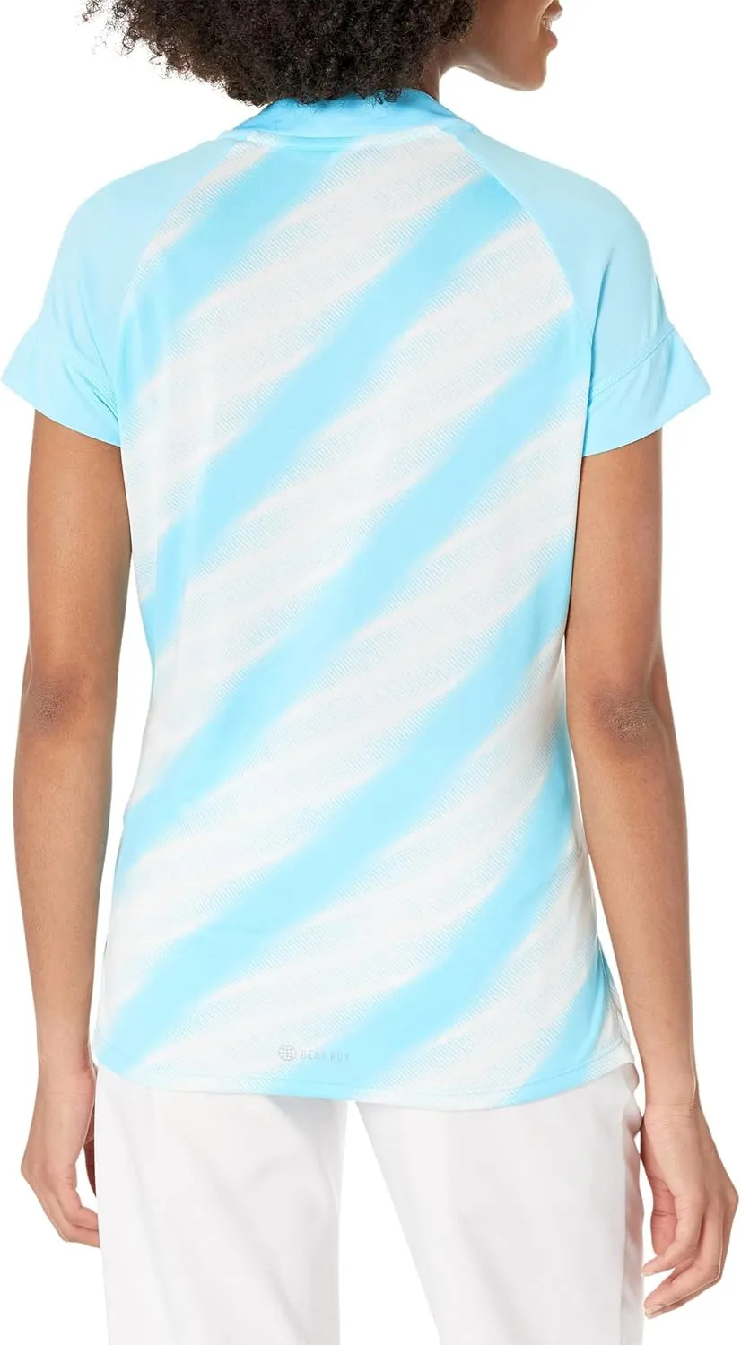 adidas Women's Heat.rdy Short Sleeve Golf Polo Shirt