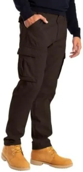 Alamo Mens Slim Fit Cargo Pants - 100% Cotton Heavy Duty Cargo Work Pants for Men