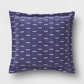Arete Outdoor Pillow Back Navy - Threshold