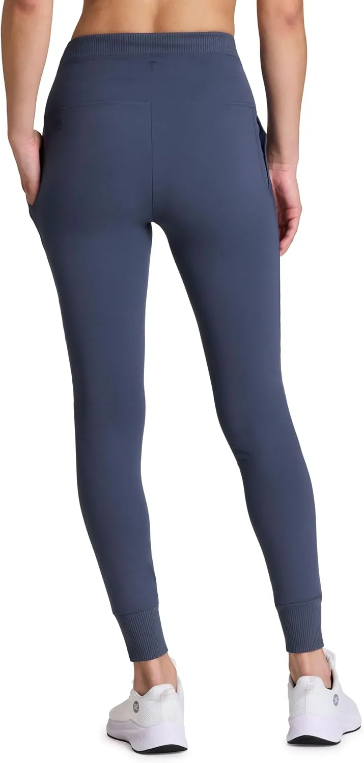 Avalanche Women's Drawstring Waist Gym Hiking Legging Fitted Jogger with Pockets