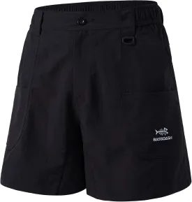 BASSDASH Men's 6" Fishing Shorts UPF 50  Water Resistant Quick Dry Hiking Cargo Shorts with Multi Pocket