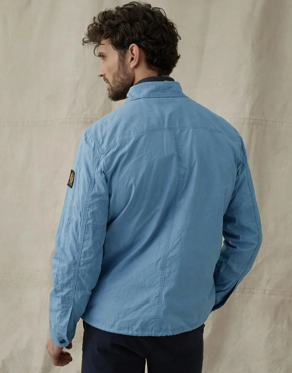 Belstaff Recon Overshirt in Airforce Blue