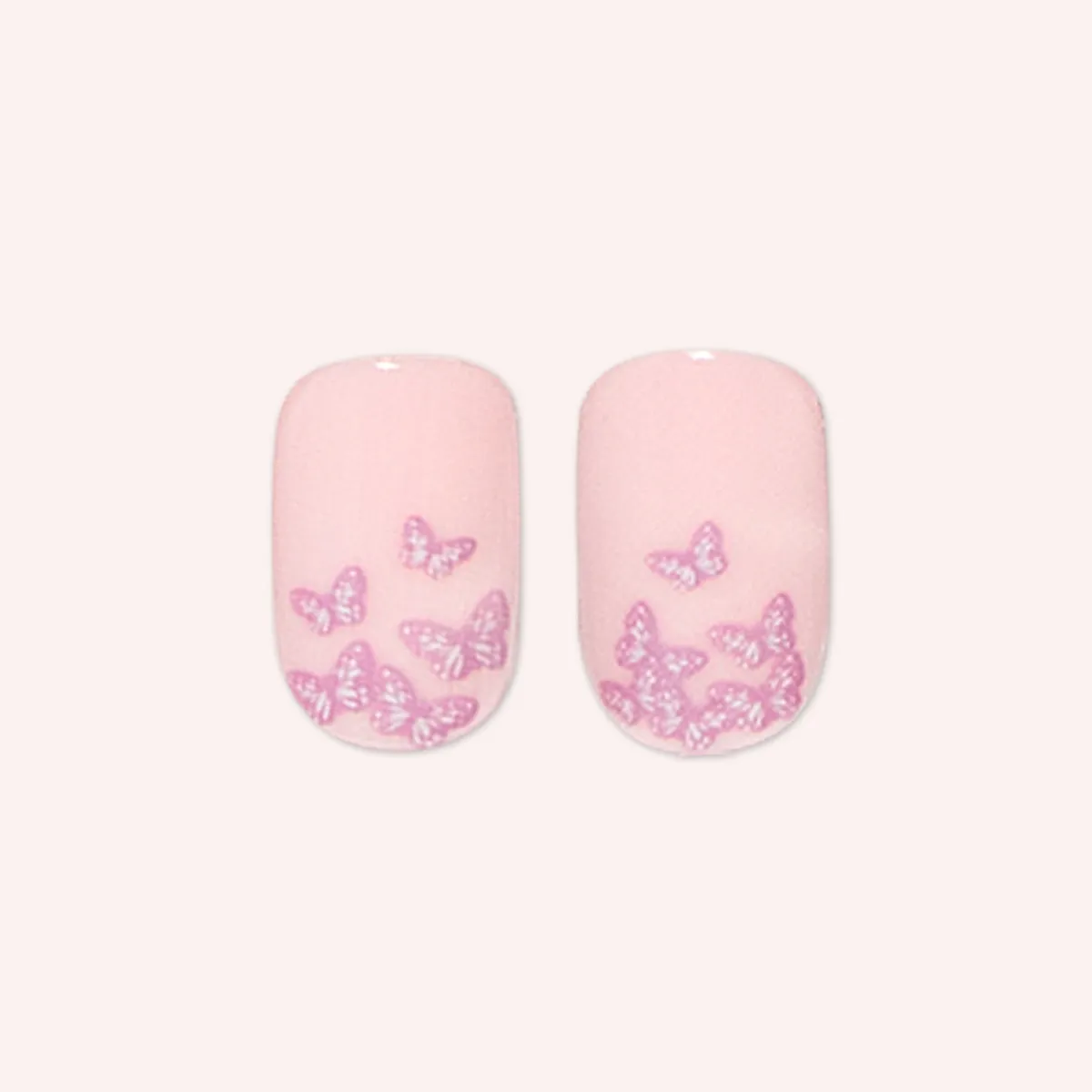 Butterfly Ombre - Press-On | Short | Squoval - Part of Set