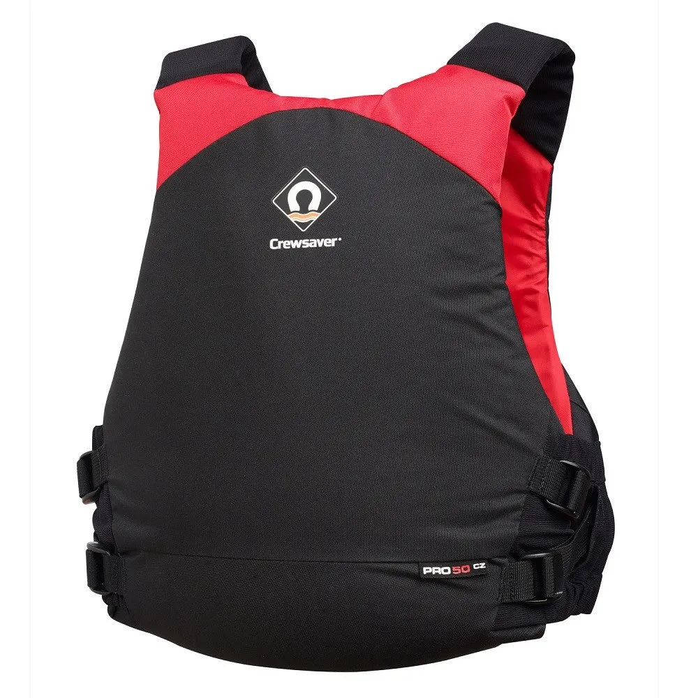 Crewsaver Pro 50N Buoyancy Aid Black (Centre Zip)
