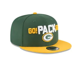 Green Bay Packers Spotlight 9FIFTY Adjustable Strapback Hat