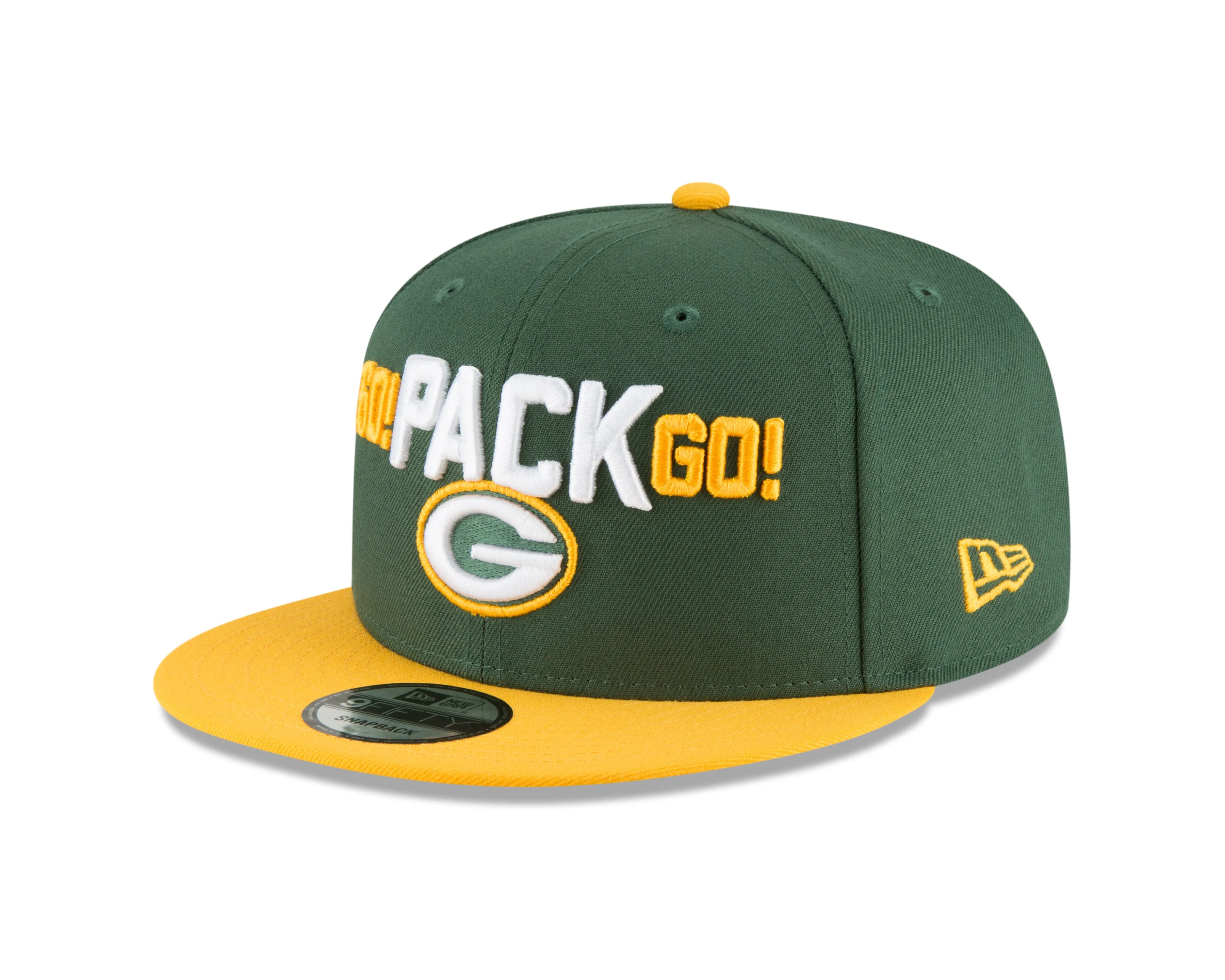 Green Bay Packers Spotlight 9FIFTY Adjustable Strapback Hat