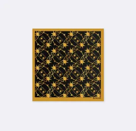 Indian necklace pattern Silk Pocket Square