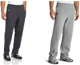 Russell Athletic Men's Dri Power Fleece Open Bottom Sweatpants with Pockets, Relaxed Fit, Moisture Wicking