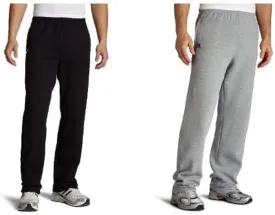 Russell Athletic Men's Dri Power Fleece Open Bottom Sweatpants with Pockets, Relaxed Fit, Moisture Wicking