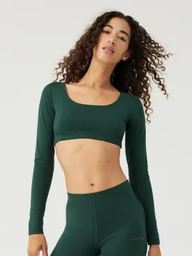 Sculpt Longsleeve Crop Top