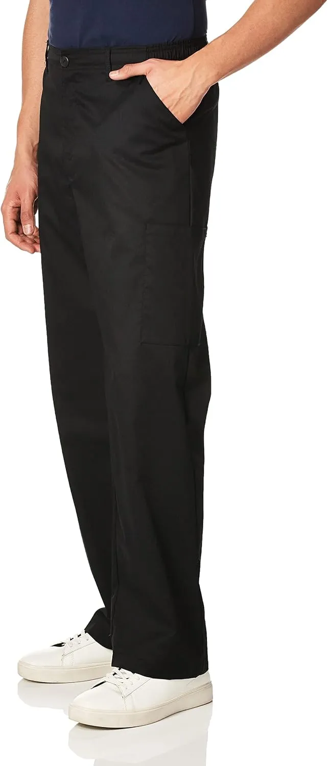WonderWink Men's Petite Wonderwork Men's Cargo Scrub Pant Short