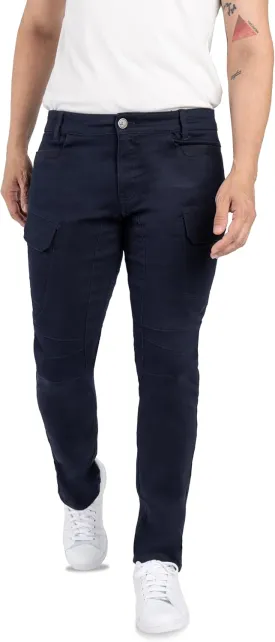 X RAY Men's Stretch Cargo Pants, Casual Flex Hiking Multi-Pocket Tactical Work Slim Fit Cargo Pants for Men