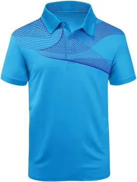 ZITY Golf Polo Shirts for Men Short Sleeve Athletic Tennis T-Shirt