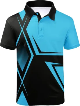 ZITY Golf Polo Shirts for Men Short Sleeve Athletic Tennis T-Shirt